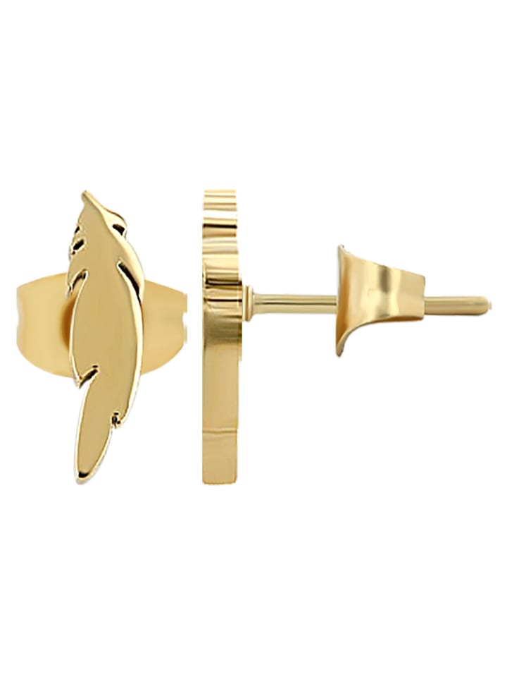 Adeliás Женские серьги - серьги-гвоздики из нержавеющей стали в золотом исполнении
Adeliás Женские серьги - серьги-гвоздики из нержавеющей стали в золотом исполнении