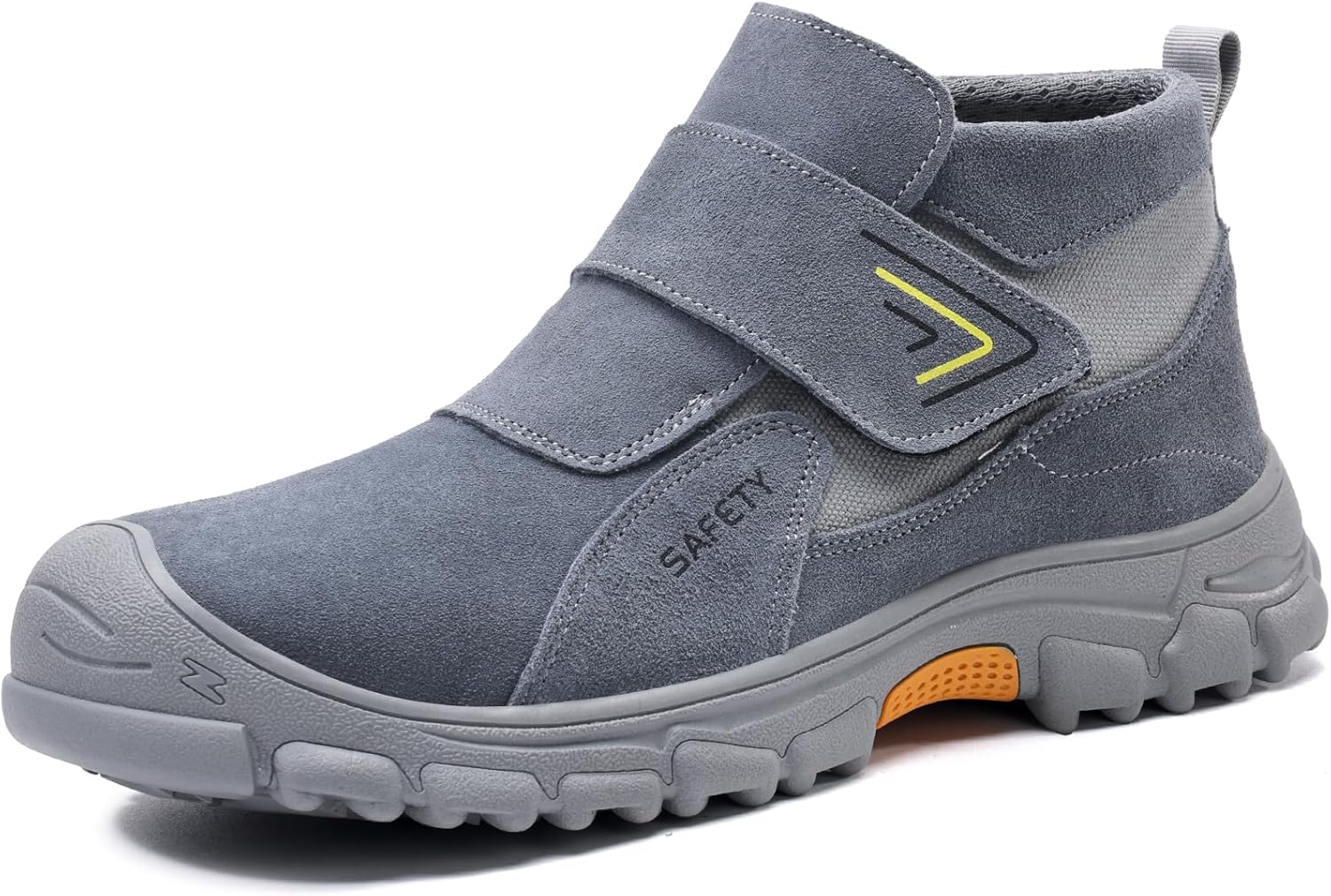 Стальные ботинки GLANOUDUN с закрытым носком для мужчин, ботинки без шнурков, удобные защитные ботинки, неразрушимая конструкция, средние ботинки с закрытым носком, светло-серый
Стальные ботинки GLANOUDUN с закрытым носком для мужчин, ботинки без шнурков, удобные защитные ботинки, неразрушимая конструкция, средние ботинки с закрытым носком, светло-серый