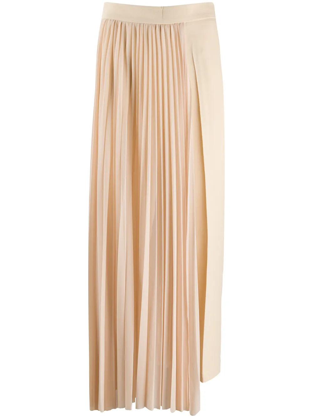 Плиссированная юбка асимметричного кроя Erika Cavallini, нейтральный 
Плиссированная юбка асимметричного кроя Erika Cavallini, нейтральный