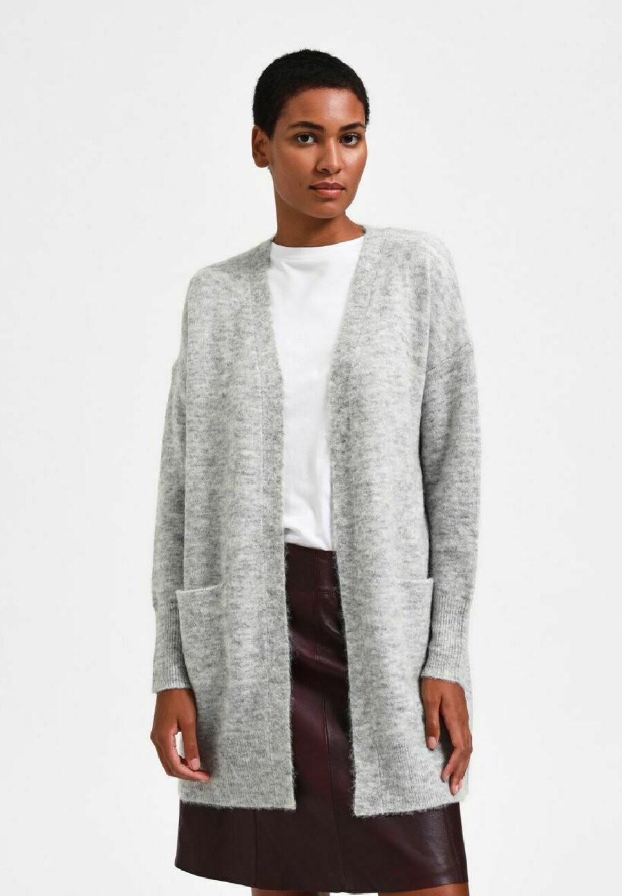 Кардиган SLFLULU NEW LONG CARDIGAN Selected Femme, светло-серый меланж
Кардиган SLFLULU NEW LONG CARDIGAN Selected Femme, светло-серый меланж