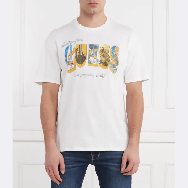 Футболка классического кроя Guess, белый
Футболка классического кроя Guess, белый