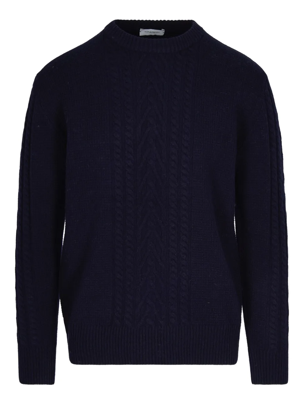 Вязаный свитер с круглым вырезом Paolo Pecora, синий
Вязаный свитер с круглым вырезом Paolo Pecora, синий