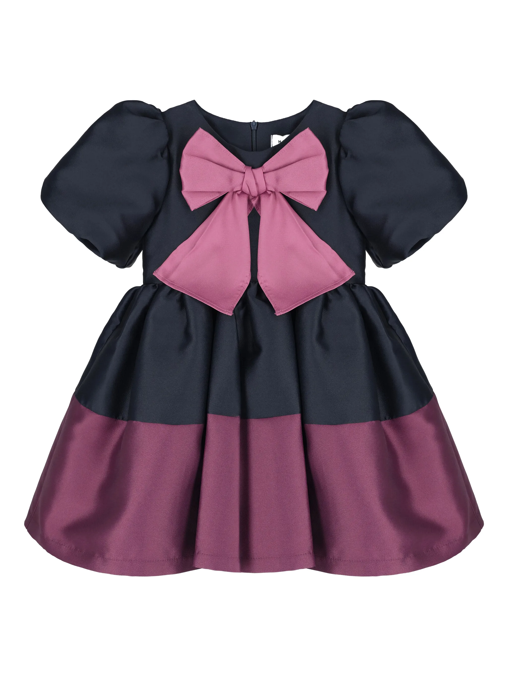 Атласное платье с бантом Mama Luma Kids, черный
Атласное платье с бантом Mama Luma Kids, черный