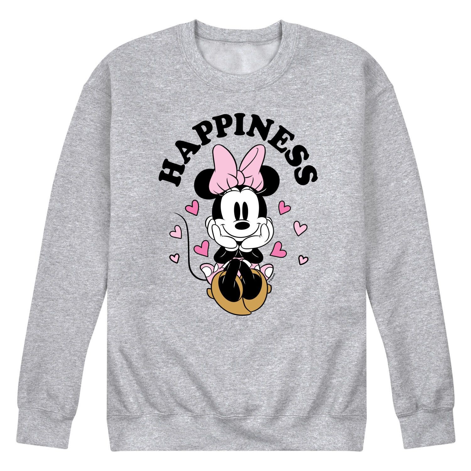 Мужской флисовый свитшот Disney's Minnie Mouse Happiness Licensed Character
Мужской флисовый свитшот Disney's Minnie Mouse Happiness Licensed Character