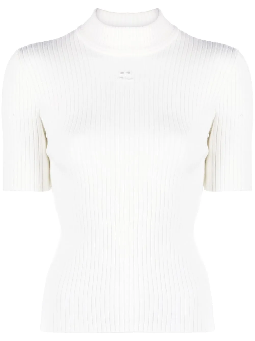 Свитер Reedition в рубчик Courrèges, белый
Свитер Reedition в рубчик Courrèges, белый