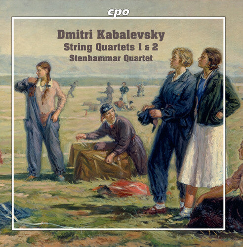 CD диск Kabalevsky / Stenhammar Quartett: String Quartet 1 & 2 
CD диск Kabalevsky / Stenhammar Quartett: String Quartet 1 & 2
