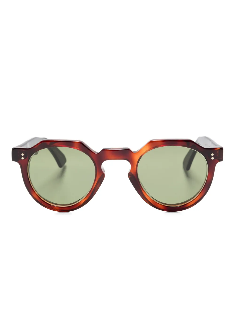 Солнцезащитные очки Crown в круглой оправе Lesca, коричневый
Солнцезащитные очки Crown в круглой оправе Lesca, коричневый