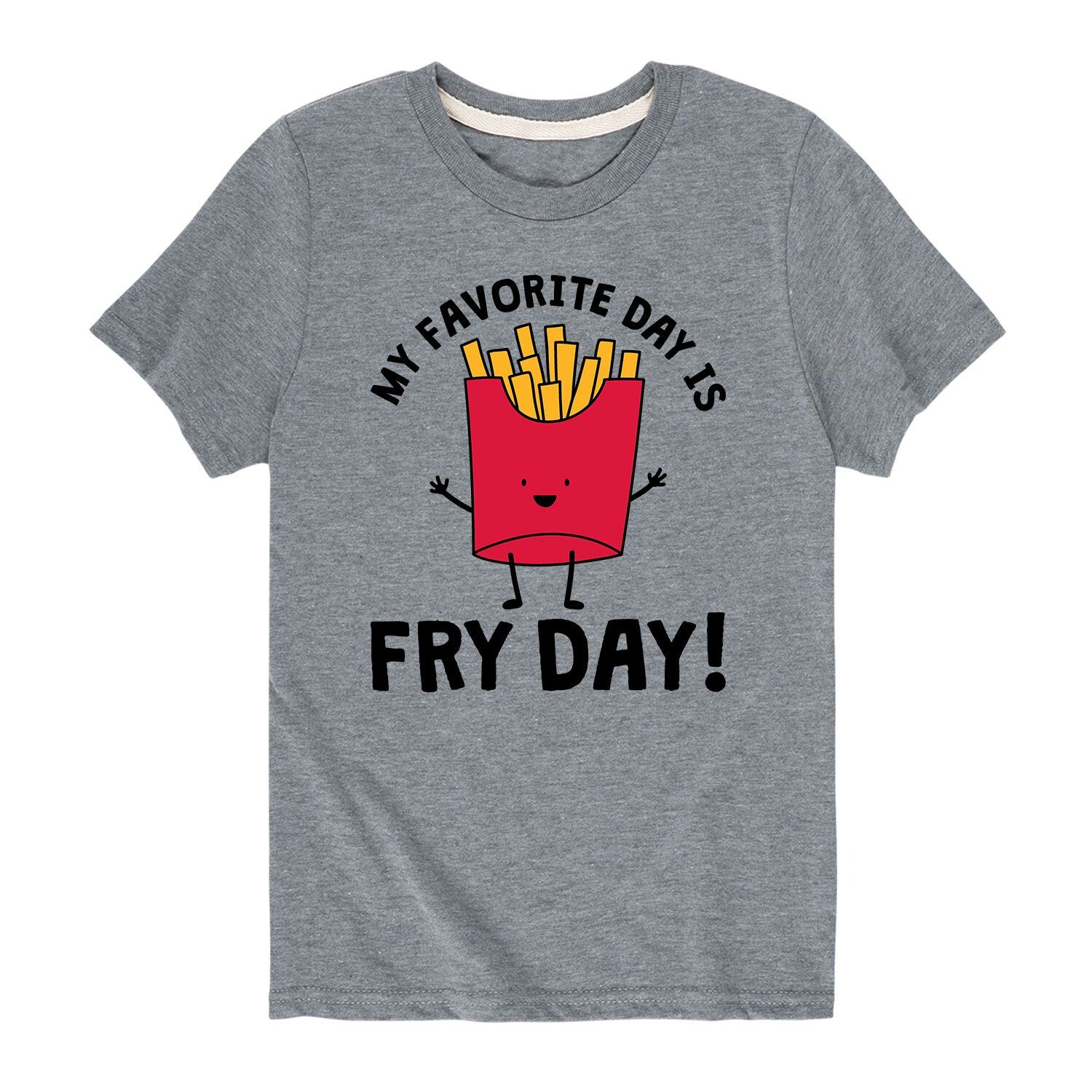Футболка «Мой любимый день — день фри» для мальчиков 8–20 лет Licensed Character, серый
Футболка «Мой любимый день — день фри» для мальчиков 8–20 лет Licensed Character, серый