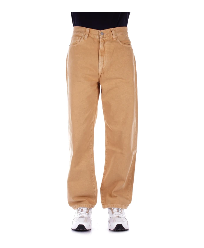 Брюки, джинсы с логотипом и молнией на пуговицах Carhartt Wip, желтый
Брюки, джинсы с логотипом и молнией на пуговицах Carhartt Wip, желтый