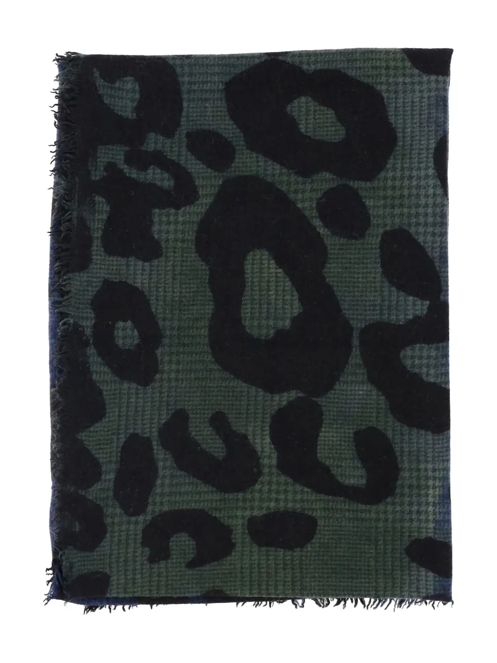 Шарф с леопардовым принтом и бахромой FALIERO SARTI, зеленый
Шарф с леопардовым принтом и бахромой FALIERO SARTI, зеленый