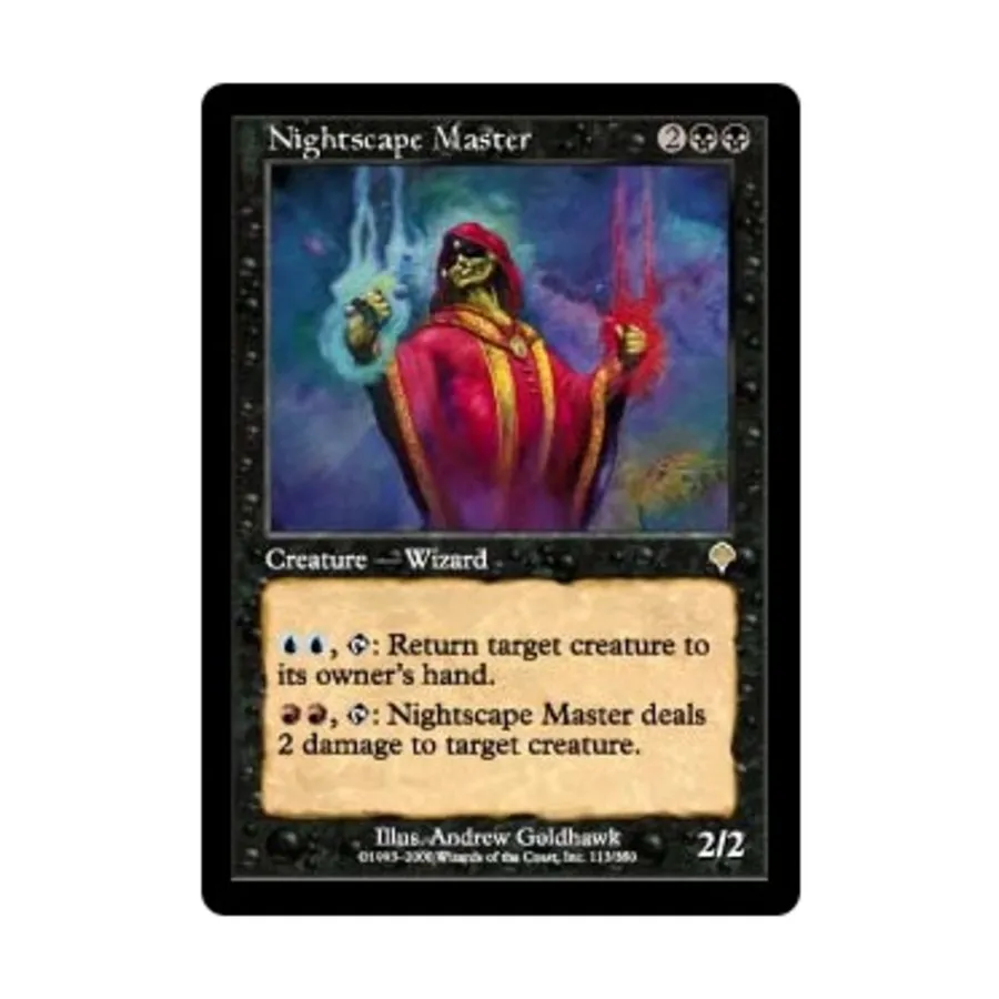 CCG Мастер ночного пейзажа (клавиша R), MTG - Invasion
CCG Мастер ночного пейзажа (клавиша R), MTG - Invasion