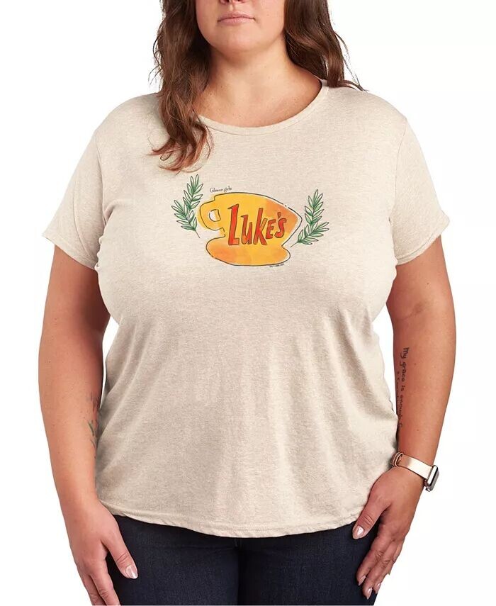 Модная футболка с рисунком Luke's для девочек Gilmore Girls больших размеров Hybrid Apparel, белый
Модная футболка с рисунком Luke's для девочек Gilmore Girls больших размеров Hybrid Apparel, белый