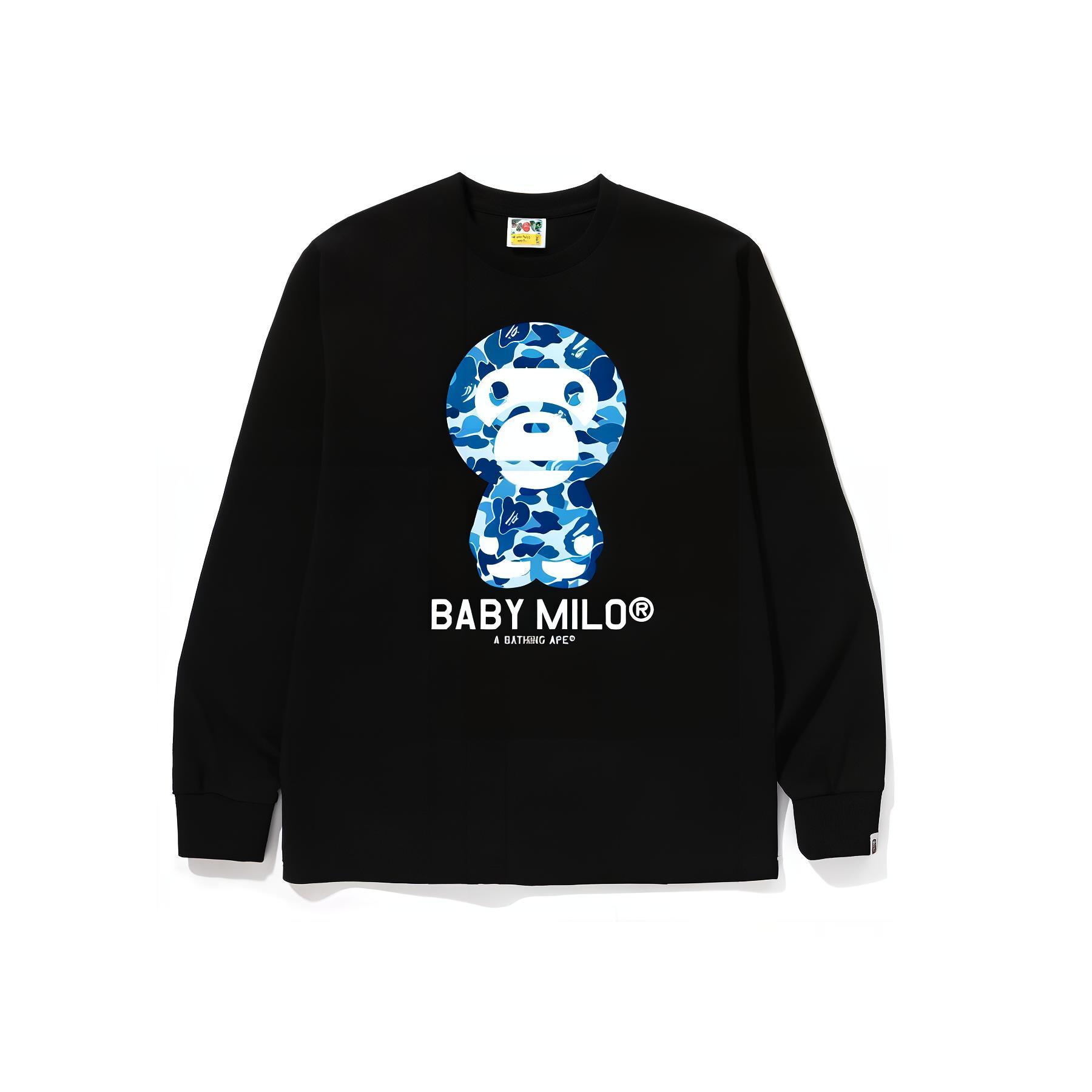 Футболка Abc Camo Baby Milo с длинными рукавами A BATHING APE, черный
Футболка Abc Camo Baby Milo с длинными рукавами A BATHING APE, черный