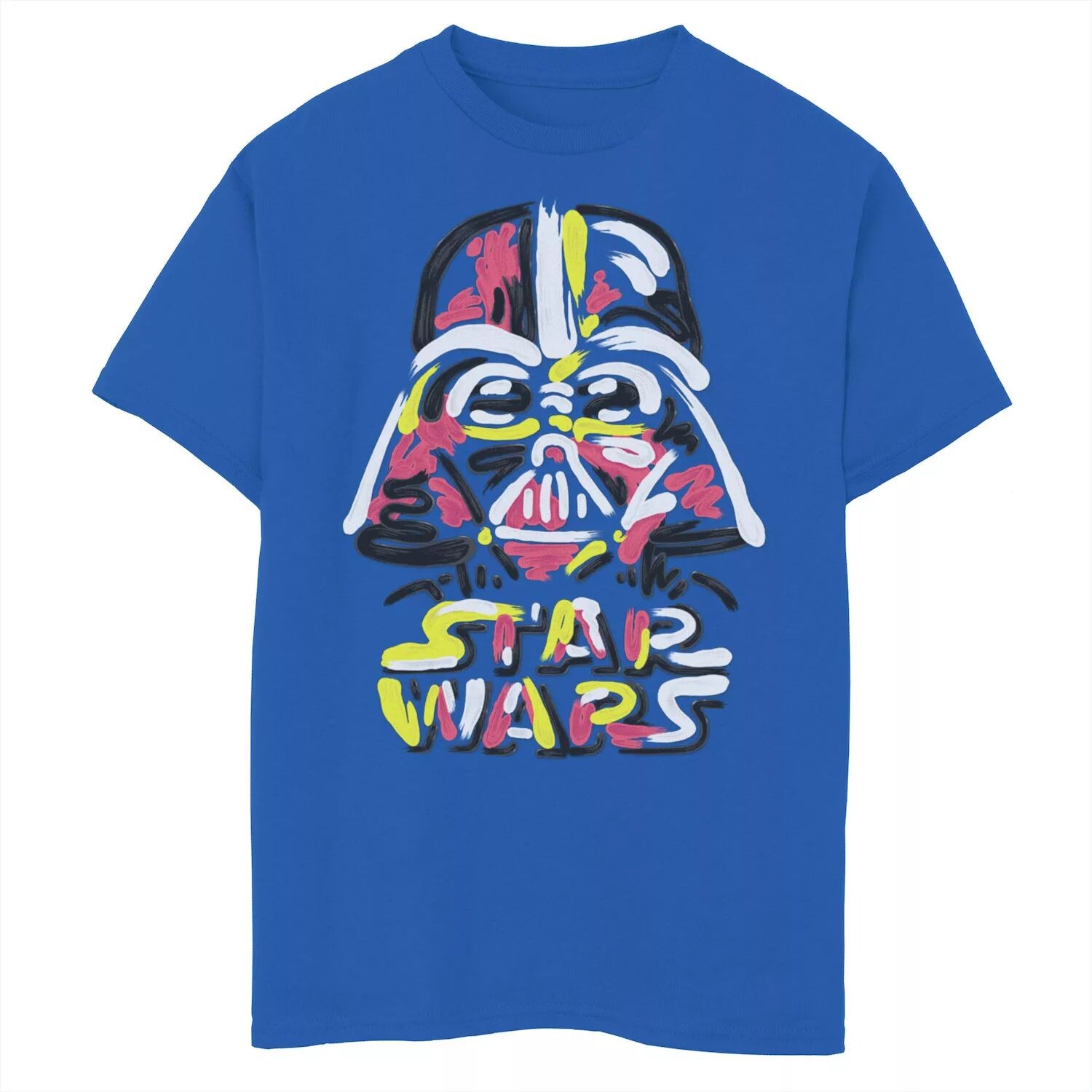 Футболка с нарисованным шлемом и постером с изображением Дарта Вейдера для мальчиков 8–20 лет Star Wars
Футболка с нарисованным шлемом и постером с изображением Дарта Вейдера для мальчиков 8–20 лет Star Wars