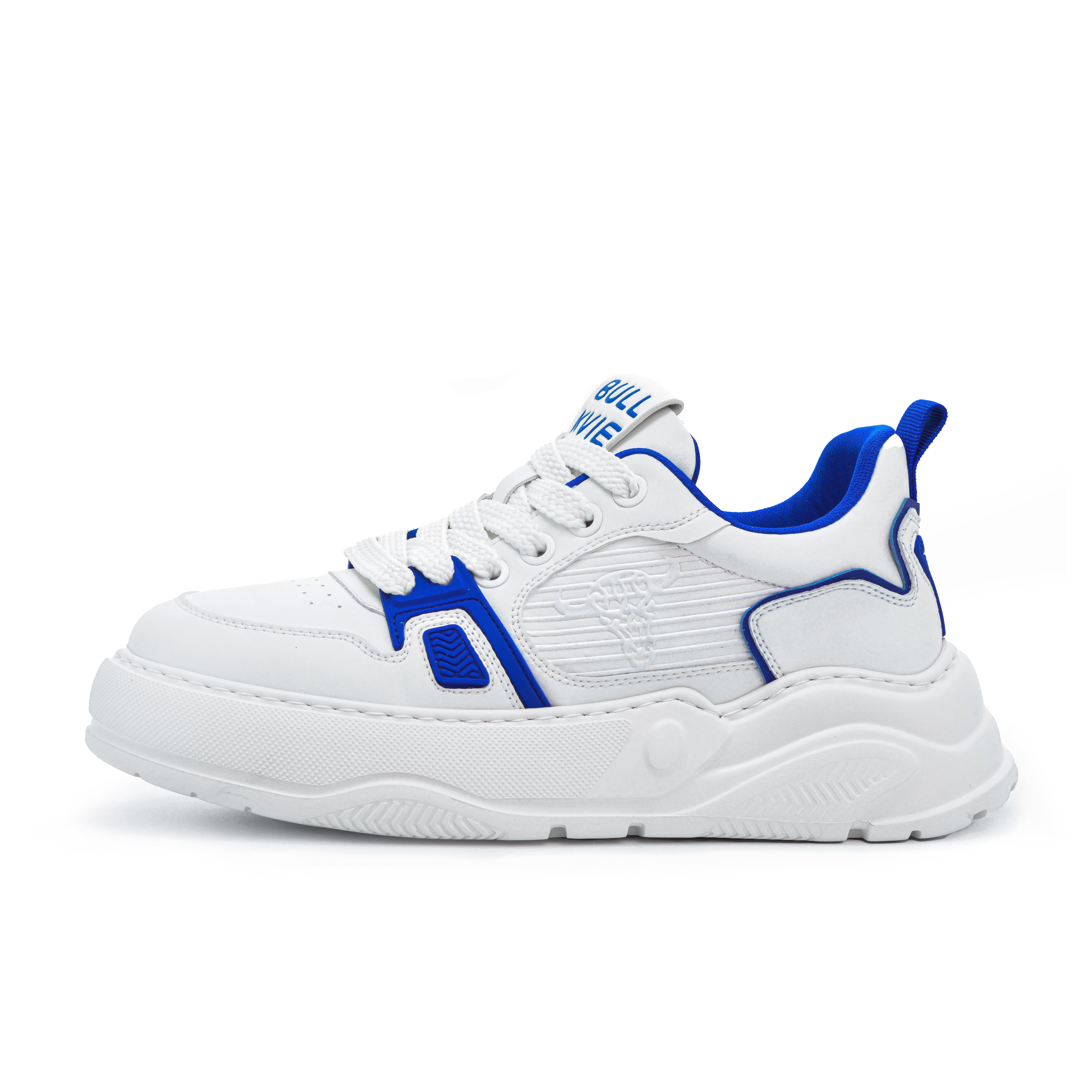 BULLKVIE Низкие кроссовки для скейтбординга, мужские, белые, синие
BULLKVIE Низкие кроссовки для скейтбординга, мужские, белые, синие
