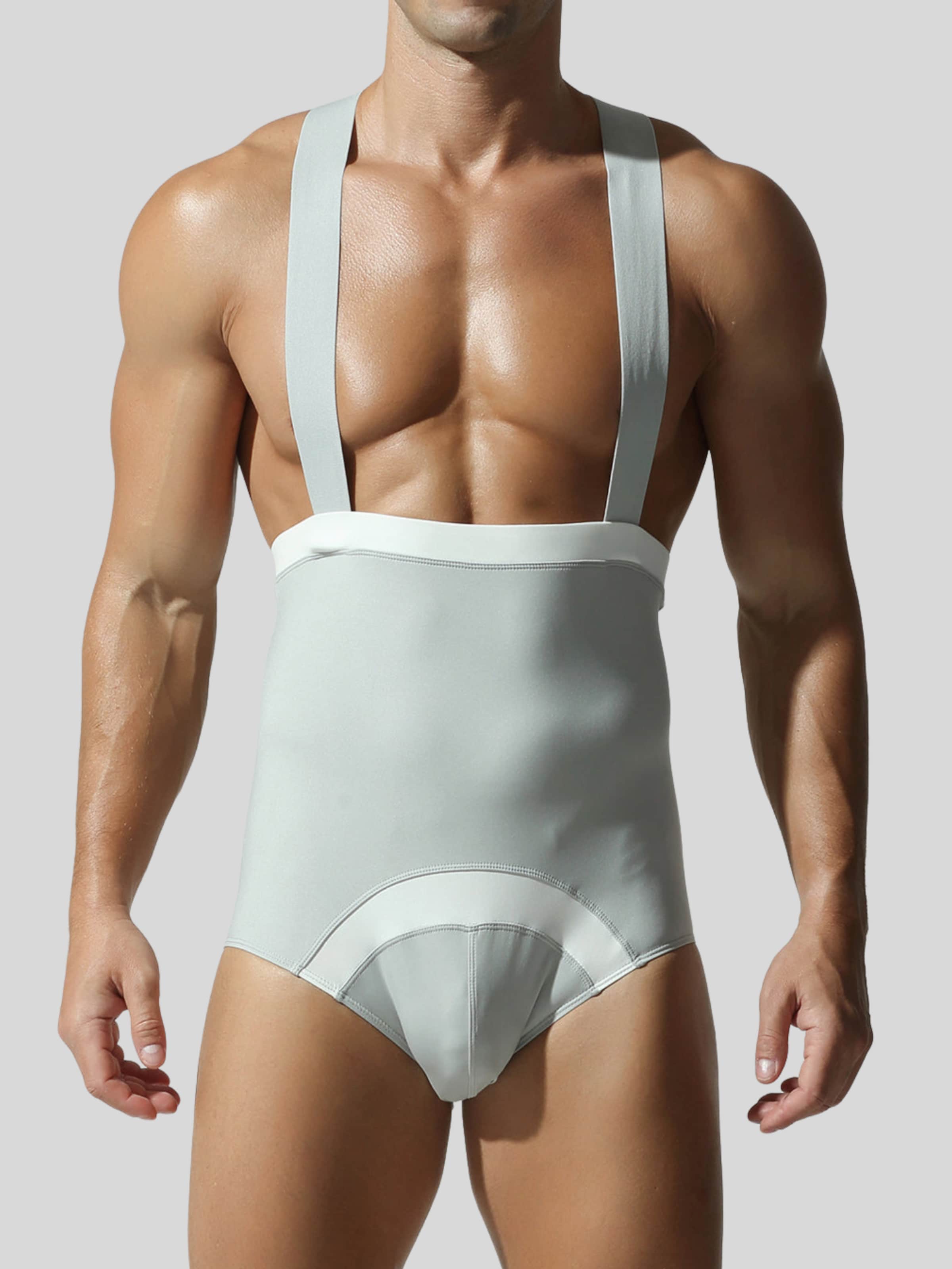 TAUWELL Спортивный костюм 'Wrestling Singlet' в белом цвете
TAUWELL Спортивный костюм 'Wrestling Singlet' в белом цвете