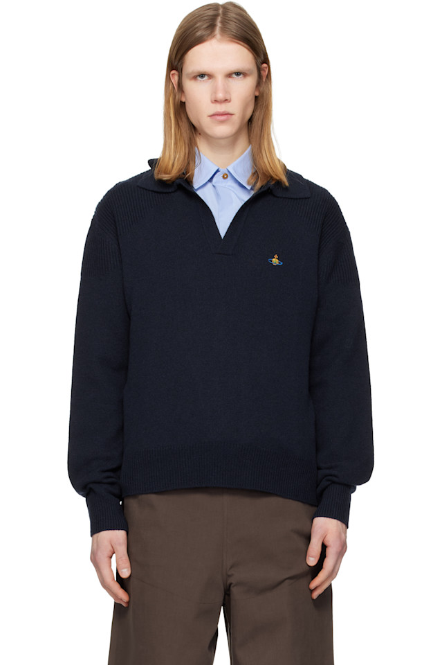 Футбольное поло Vivienne Westwood, темно-синий
Футбольное поло Vivienne Westwood, темно-синий