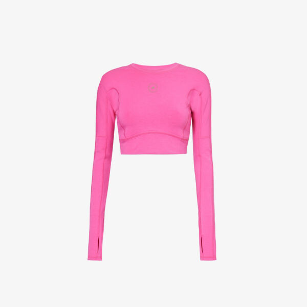 Топ из эластичной ткани с фирменным принтом Yoga Adidas By Stella Mccartney, пурпурный
Топ из эластичной ткани с фирменным принтом Yoga Adidas By Stella Mccartney, пурпурный
