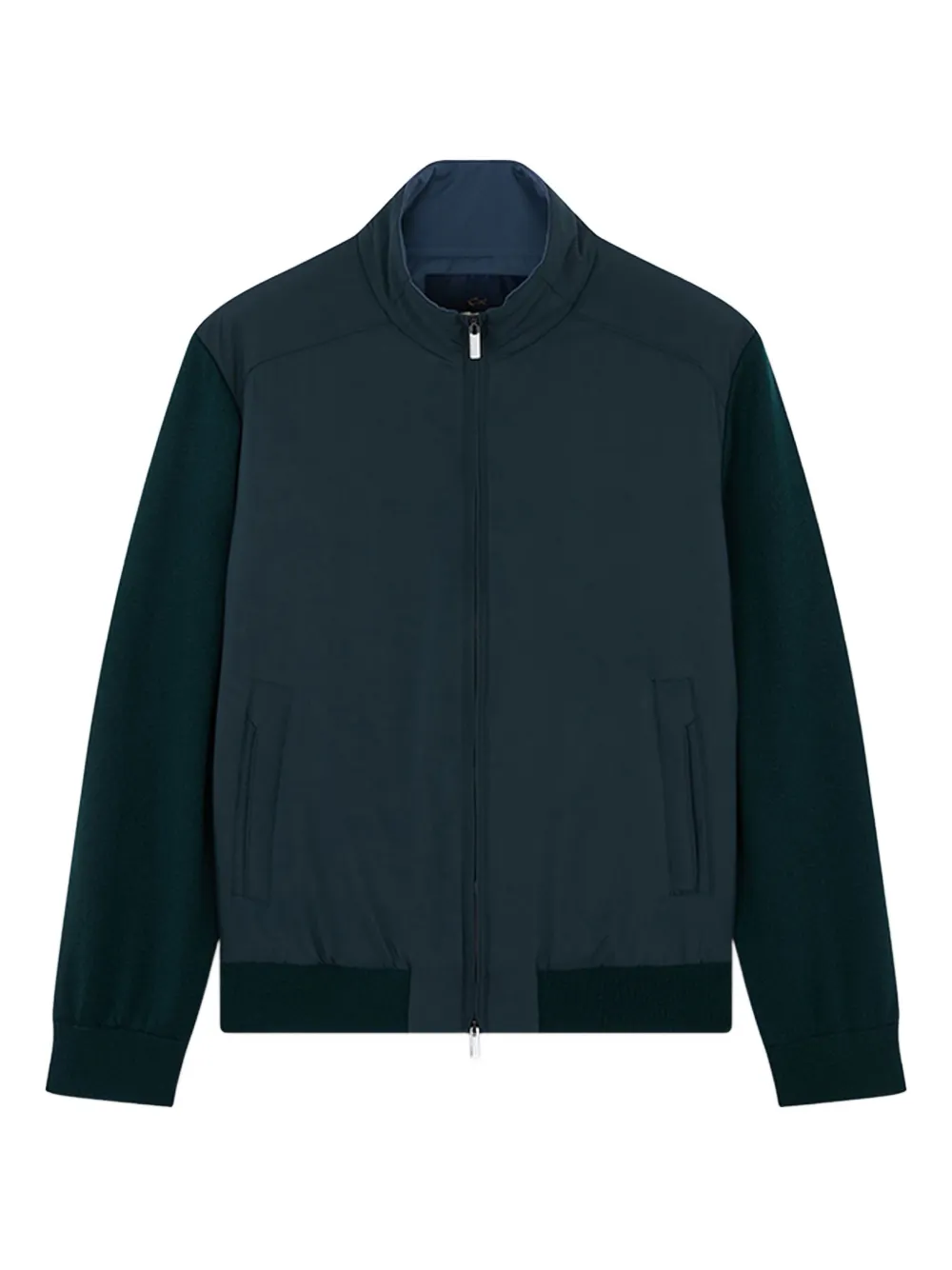 Шерстяной джемпер Typhoon с панелями и застежкой-молнией Paul & Shark, зеленый
Шерстяной джемпер Typhoon с панелями и застежкой-молнией Paul & Shark, зеленый