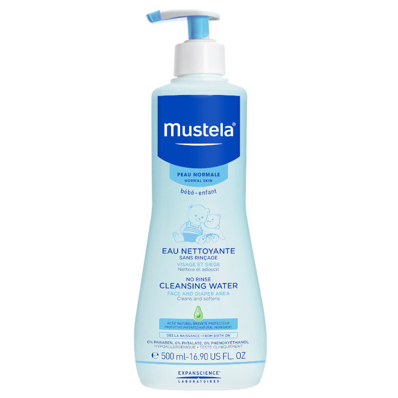 Mustela No Rinse, Очищающая вода для мытья младенцев и детей, не требующая ополаскивания, 500мл
Mustela No Rinse, Очищающая вода для мытья младенцев и детей, не требующая ополаскивания, 500мл