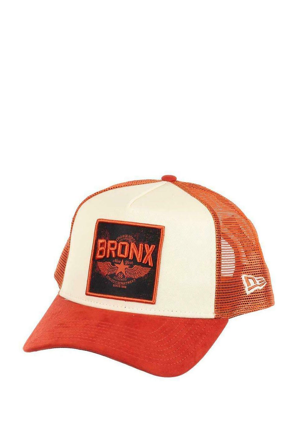 Бейсболка BRONX PATCH A-FRAME ADJUSTABLE TRUCKER New Era, белый 
Бейсболка BRONX PATCH A-FRAME ADJUSTABLE TRUCKER New Era, белый
