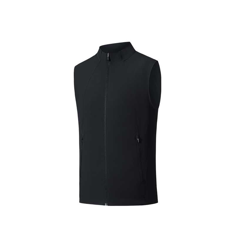 Anta Мужской жилет, черный, с воротником-стойкой, средней жесткости
Anta Мужской жилет, черный, с воротником-стойкой, средней жесткости