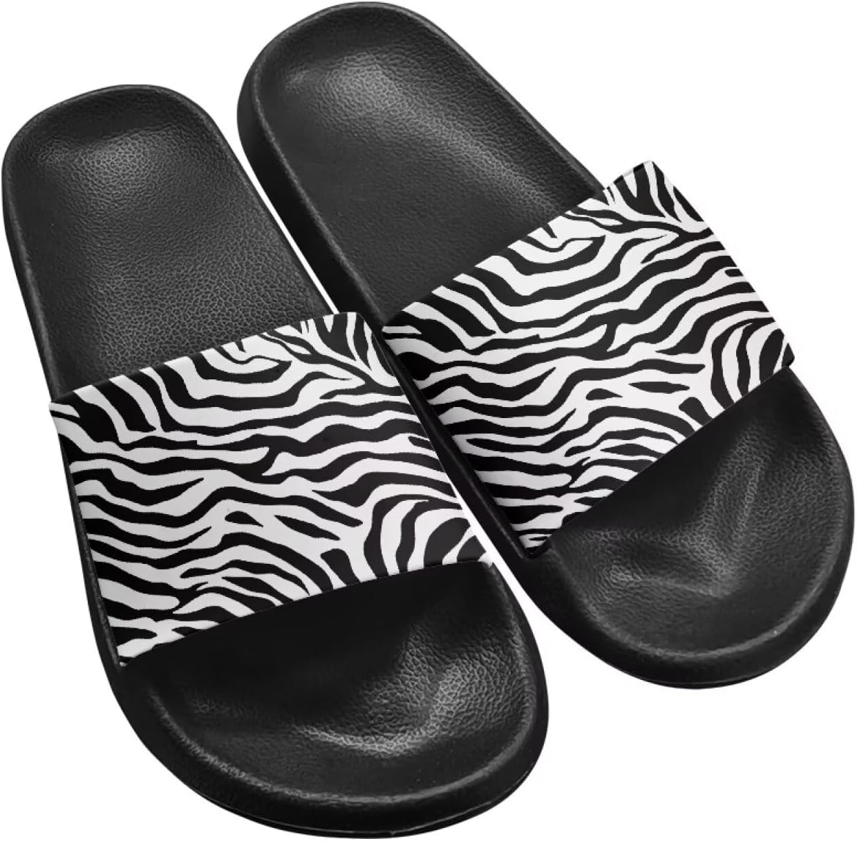 Тапочки Hechitok для женщин и мужчин, домашние тапочки, шлепанцы для душа, слайды, банные сандалии, легкие, противоскользящие, легко чистятся, Zebra Stripe
Тапочки Hechitok для женщин и мужчин, домашние тапочки, шлепанцы для душа, слайды, банные сандалии, легкие, противоскользящие, легко чистятся, Zebra Stripe