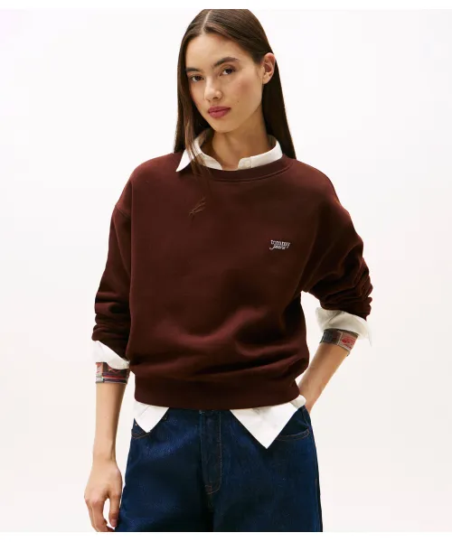 Толстовка с серебряным принтом Relaxed fit Tommy Jeans, красный
Толстовка с серебряным принтом Relaxed fit Tommy Jeans, красный