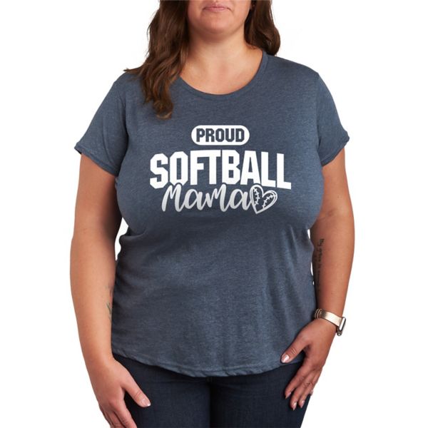 Футболка с принтом «Гордая мама софтболистки» больших размеров Licensed Character, синий
Футболка с принтом «Гордая мама софтболистки» больших размеров Licensed Character, синий