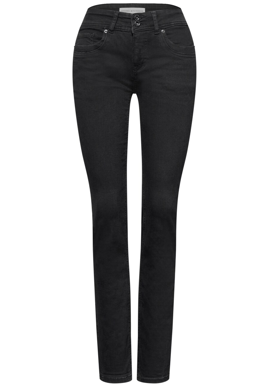 Узкие джинсы STREET ONE, черный
Узкие джинсы STREET ONE, черный