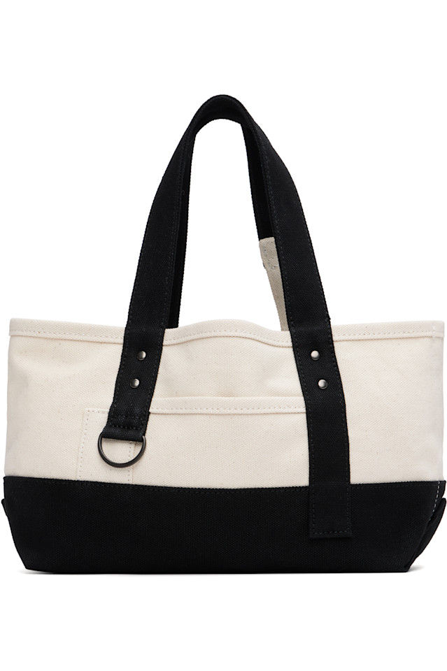 Y'S Мини-Сумка для стиральной машины цвета слоновой кости и черного цвета
Y'S Мини-Сумка для стиральной машины цвета слоновой кости и черного цвета