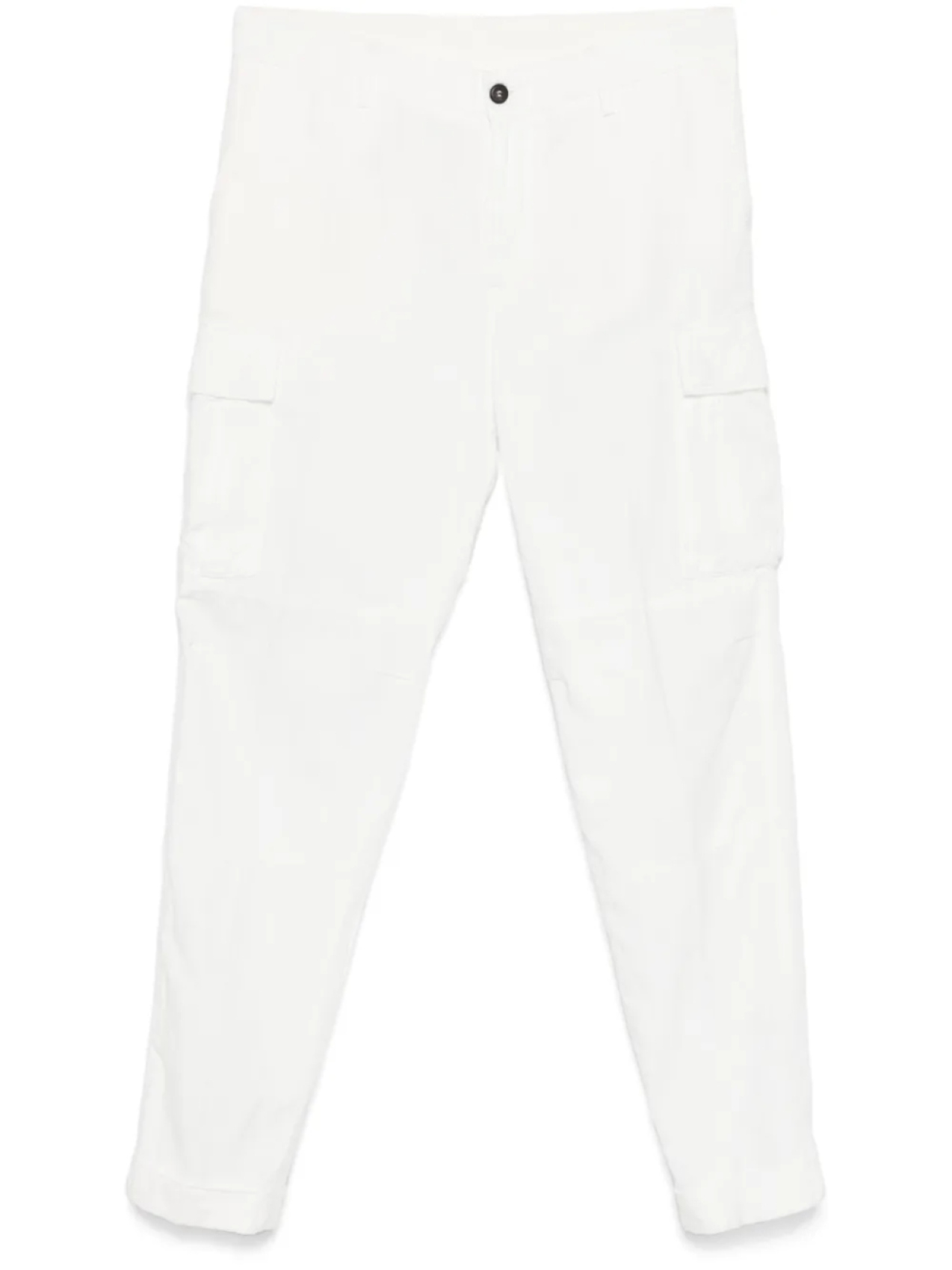 Зауженные брюки карго Eleventy, белый 
Зауженные брюки карго Eleventy, белый