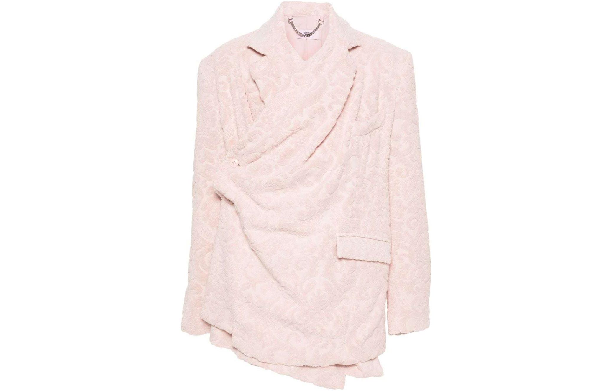 Martine Rose Хлопковый блазер с махровой отделкой, Pink
Martine Rose Хлопковый блазер с махровой отделкой, Pink