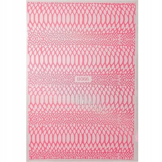 Тонкие самоклеящиеся наклейки для ногтей Snake Skin Pink № B066, AllePaznokcie
Тонкие самоклеящиеся наклейки для ногтей Snake Skin Pink № B066, AllePaznokcie