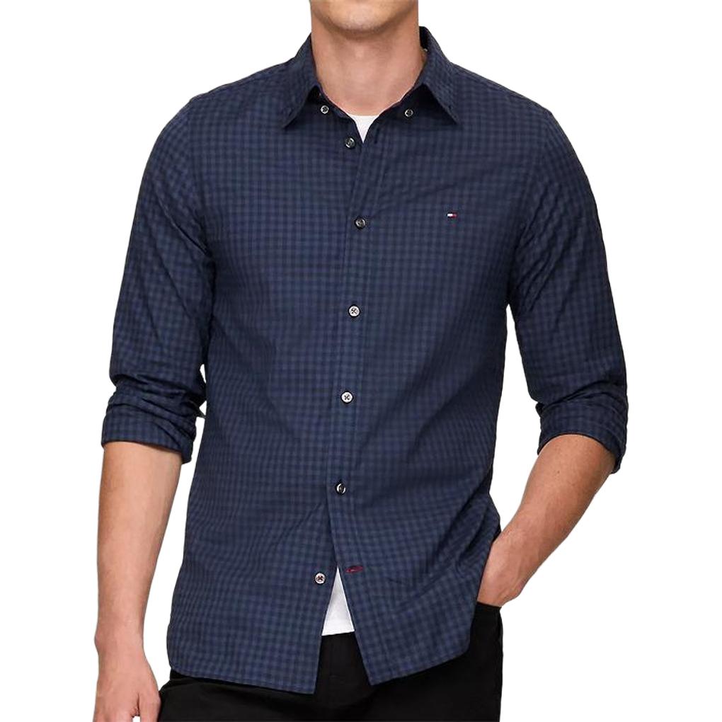 Tommy Hilfiger Мужская рубашка Navy Blue
Tommy Hilfiger Мужская рубашка Navy Blue