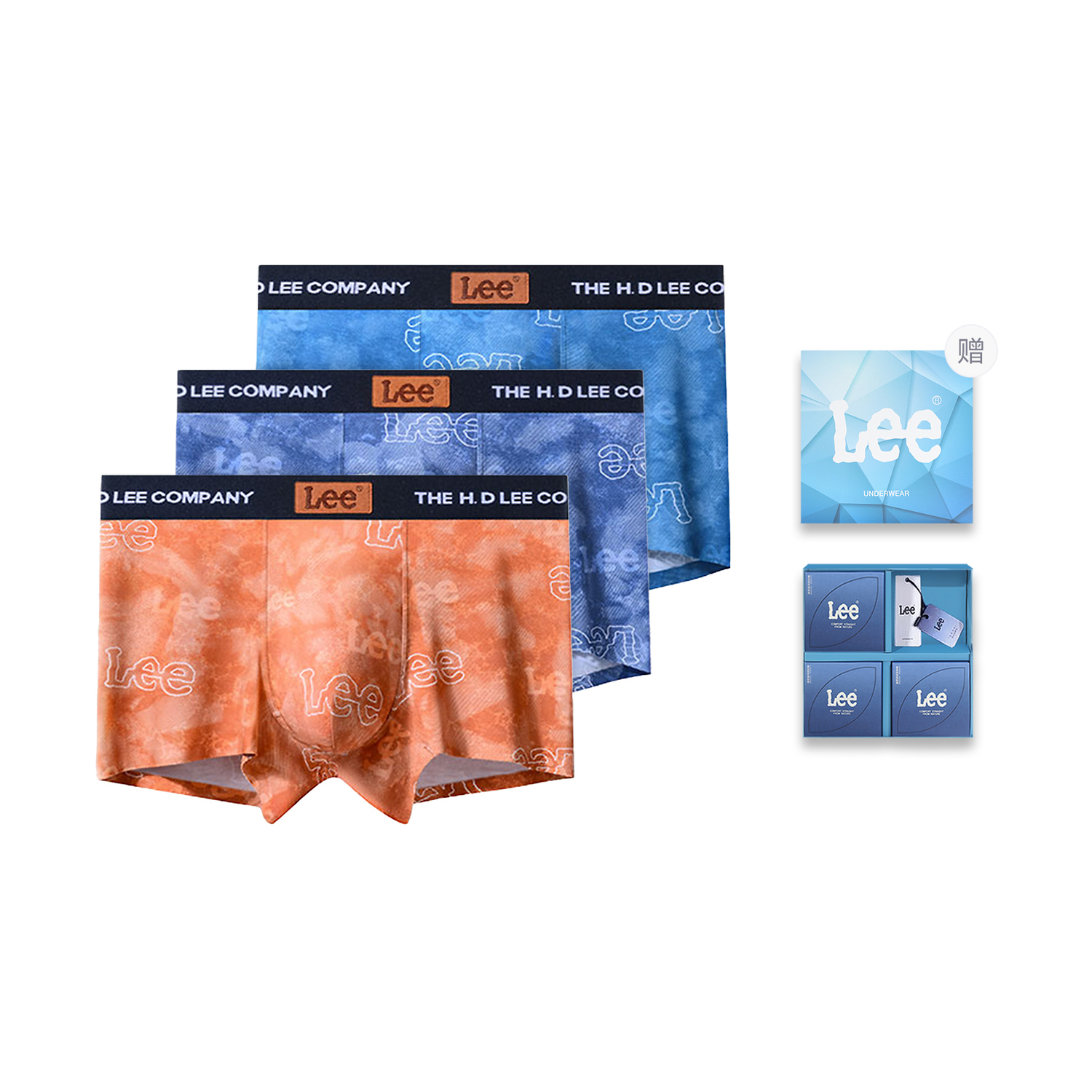 Lee Sunset 5.0 подарочный набор мужского белья 3 шт
Lee Sunset 5.0 подарочный набор мужского белья 3 шт