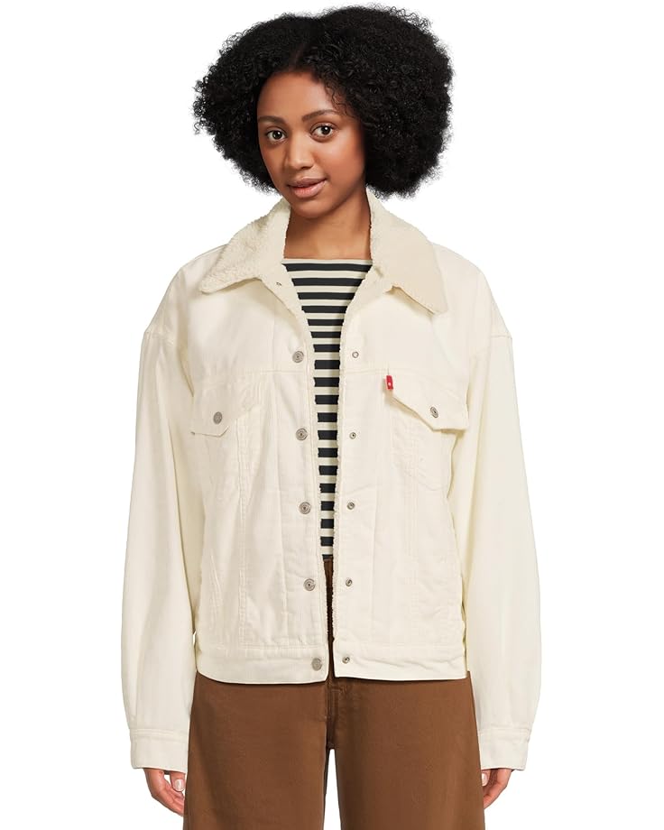Женская куртка Levi's Womens 90s Sherpa Trucker, Egret
Женская куртка Levi's Womens 90s Sherpa Trucker, Egret