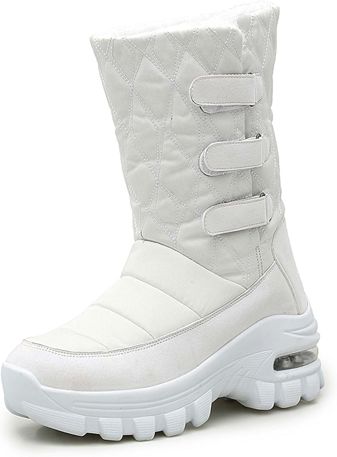 Мужские и женские зимние снегоступы, водонепроницаемые, с теплой флисовой подкладкой, зимние походные ботинки до щиколотки, противоскользящие, подходят для холодной погоды, прогулок, работы и спорта Generic, белый
Мужские и женские зимние снегоступы, водонепроницаемые, с теплой флисовой подкладкой, зимние походные ботинки до щиколотки, противоскользящие, подходят для холодной погоды, прогулок, работы и спорта Generic, белый