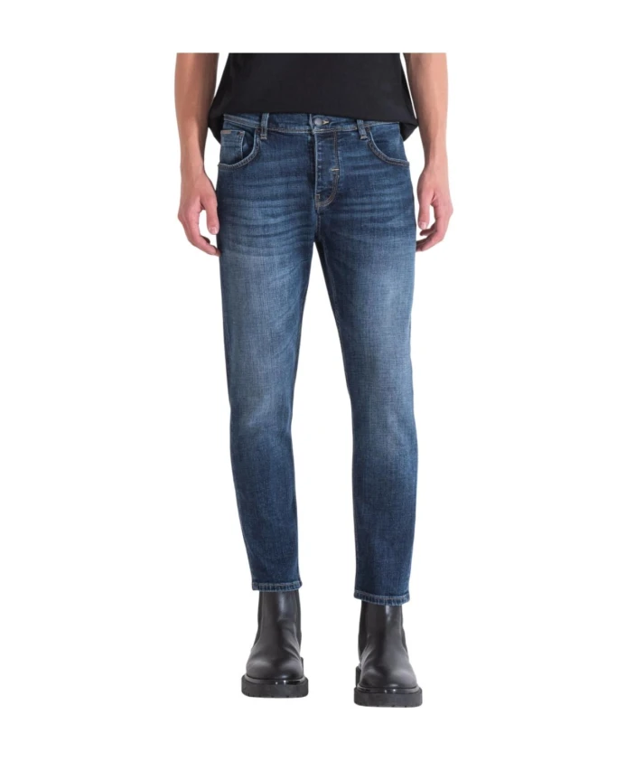 Узкие джинсы до щиколотки. Antony Morato, синий
Узкие джинсы до щиколотки. Antony Morato, синий