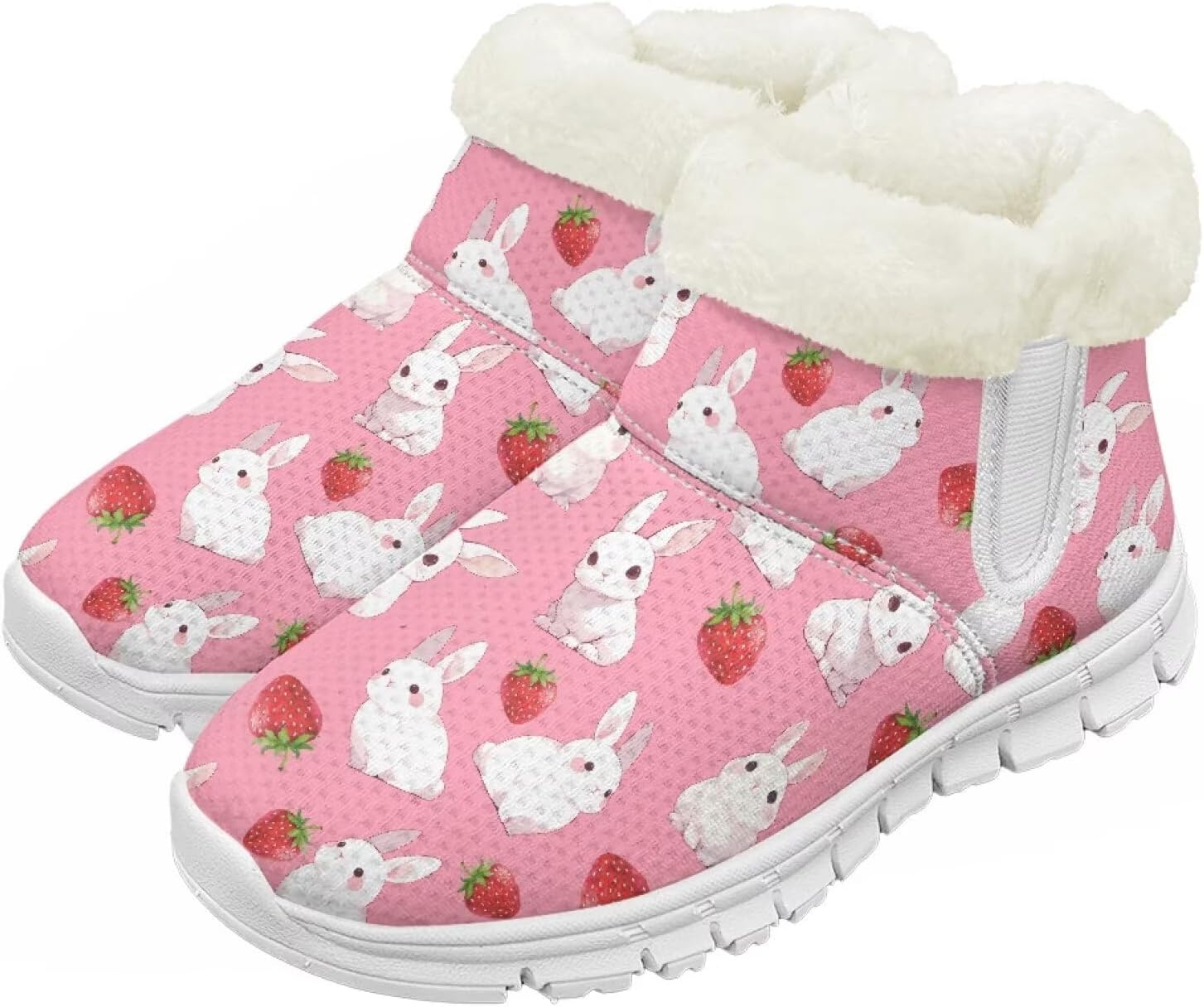 Детские зимние сапоги для девочек, водонепроницаемые, противоскользящие, для холодной погоды, с искусственным мехом, походные ботинки Goronwyfloyd, Strawberry Ribbit
Детские зимние сапоги для девочек, водонепроницаемые, противоскользящие, для холодной погоды, с искусственным мехом, походные ботинки Goronwyfloyd, Strawberry Ribbit