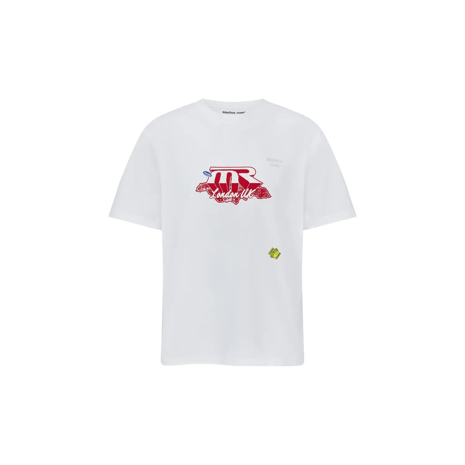 Классическая футболка Martine Rose, белый
Классическая футболка Martine Rose, белый