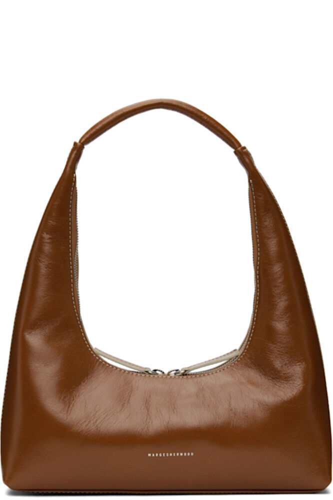 Сумка через плечо с интегрированным ремнем коричневого цвета MARGESHERWOOD
Сумка через плечо с интегрированным ремнем коричневого цвета MARGESHERWOOD