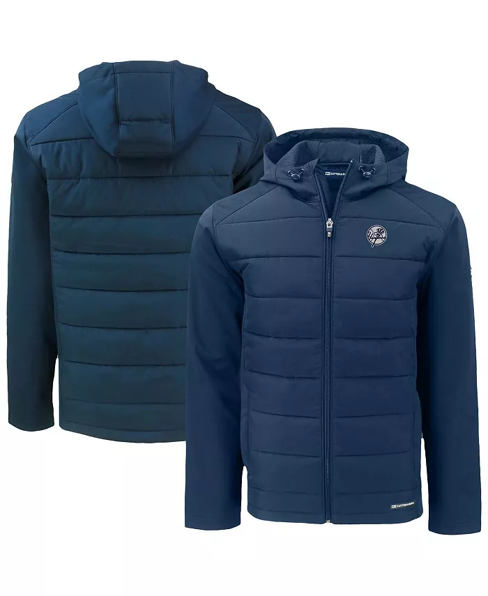 Мужская синяя гибридная худи-куртка New York Yankees Evoke Hybrid Eco Softshell на молнии Cutter & Buck
Мужская синяя гибридная худи-куртка New York Yankees Evoke Hybrid Eco Softshell на молнии Cutter & Buck