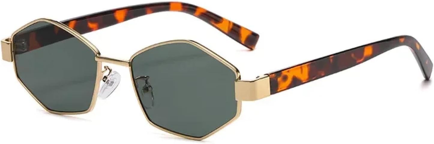 Солнцезащитные очки с защитой от УФ-излучения UV400 | Панк, маленькая оправа | Для женщин и мужчин, для занятий спортом на открытом воздухе и вождения DSVIGF, Gold Green Leopard
Солнцезащитные очки с защитой от УФ-излучения UV400 | Панк, маленькая оправа | Для женщин и мужчин, для занятий спортом на открытом воздухе и вождения DSVIGF, Gold Green Leopard