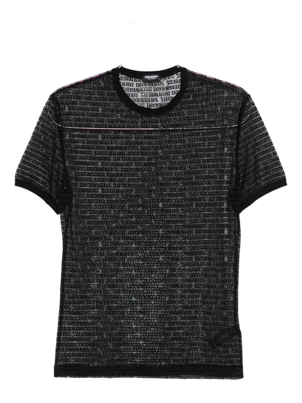 Футболка с логотипом и сетчатым принтом DSQUARED2, черный
Футболка с логотипом и сетчатым принтом DSQUARED2, черный