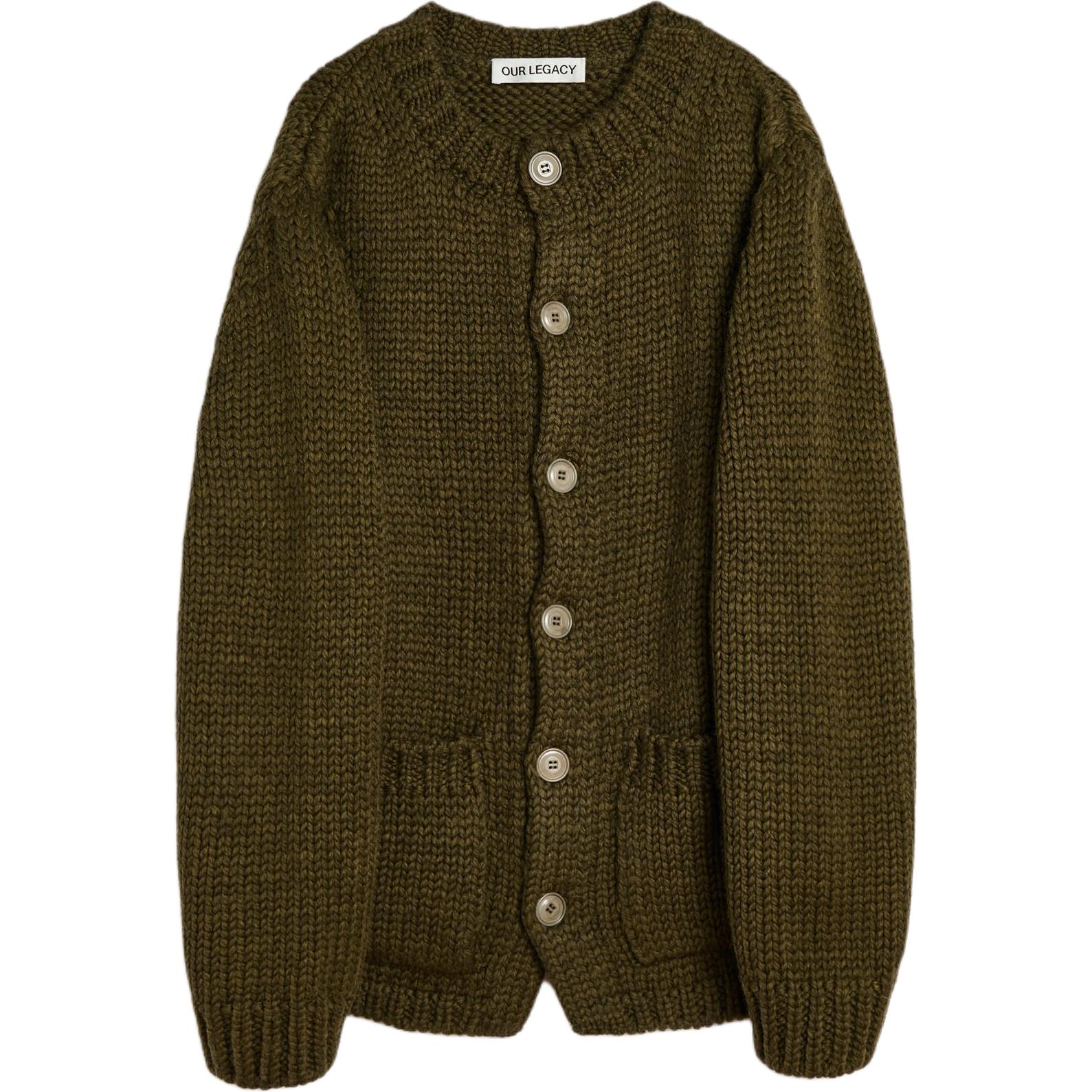 Кардиган оверсайз OUR LEGACY, оливковый
Кардиган оверсайз OUR LEGACY, оливковый