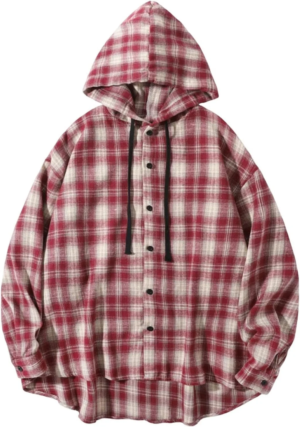 Мужская клетчатая толстовка-рубашка с капюшоном и карманами CRNTCEM
Мужская клетчатая толстовка-рубашка с капюшоном и карманами CRNTCEM