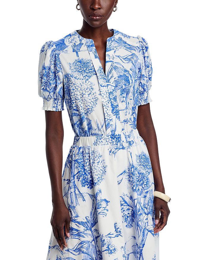 Блуза с разрезом на шее T Tahari, мультиколор
Блуза с разрезом на шее T Tahari, мультиколор