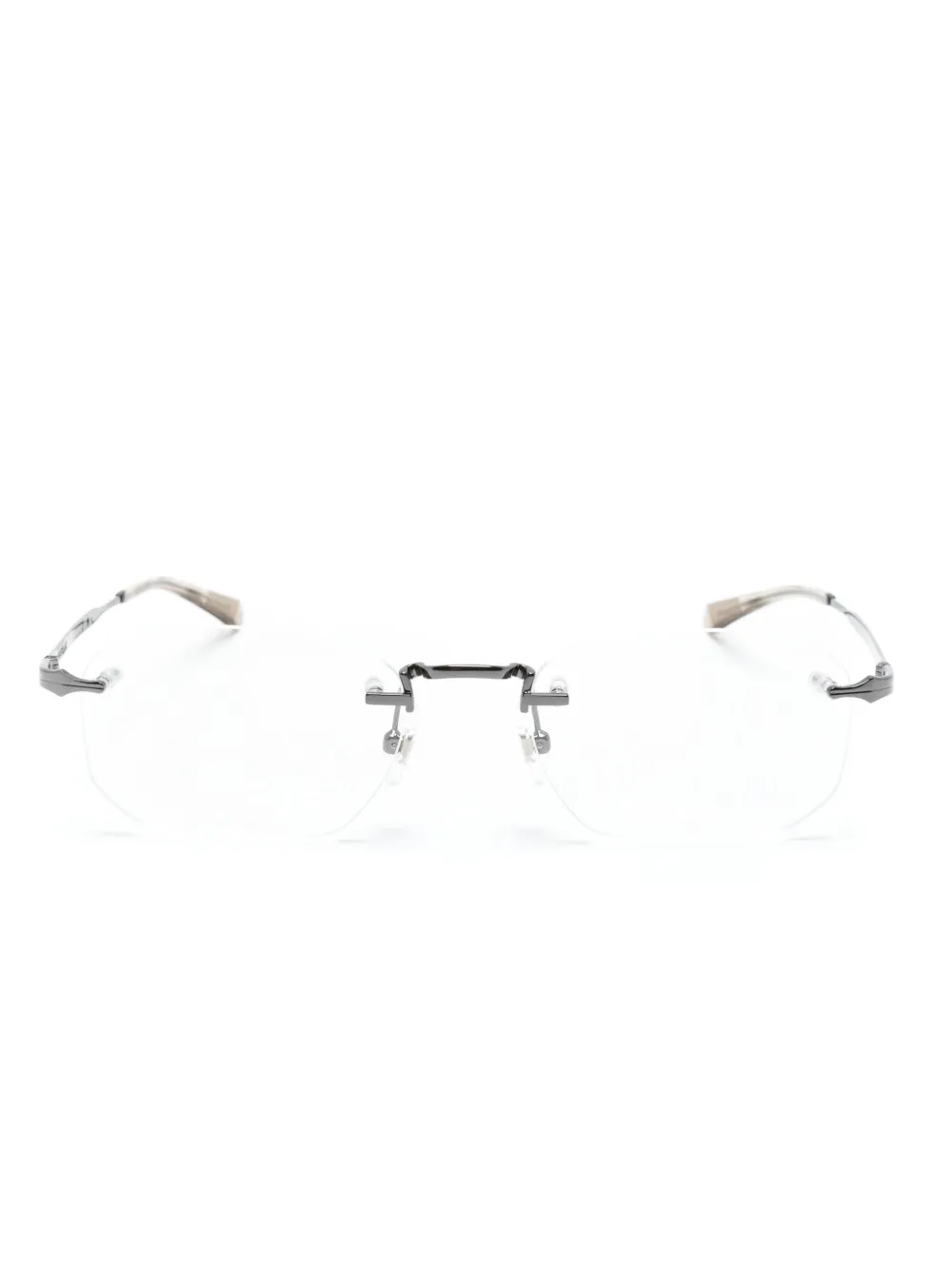 Очки в безободковой оправе Montblanc, серебристый
Очки в безободковой оправе Montblanc, серебристый