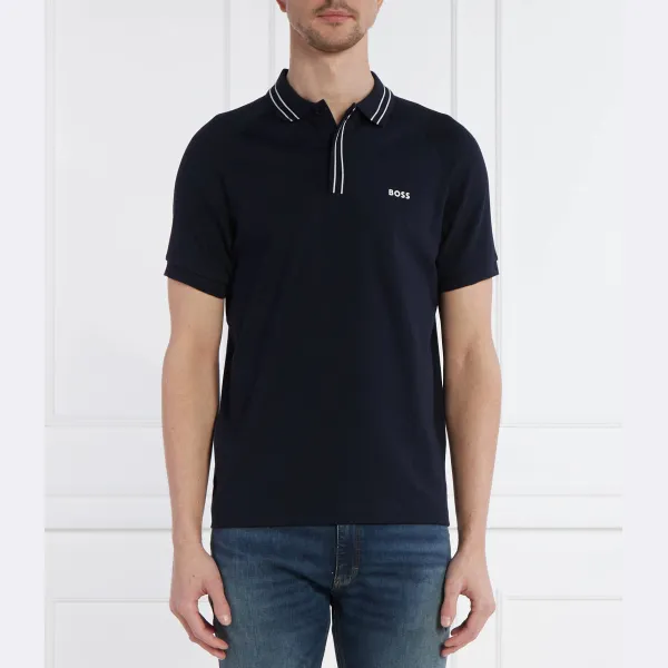 Рубашка-Поло приталенного кроя Paule 2 Boss, синий
Рубашка-Поло приталенного кроя Paule 2 Boss, синий